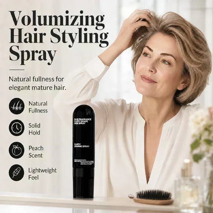 🔥LIMITED-TIME 50% OFF! 🎄Peach-Scented Volumizing & Setting Spray – Lightweight, Bouncy Hair & Long-Lasting Hold ✨